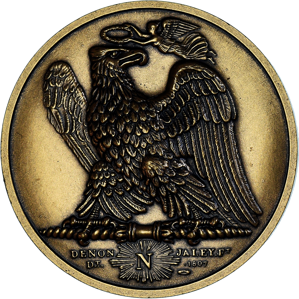 France, Medal, Napoléon Ier, Confiance et Force, History, Denon, , Bronze