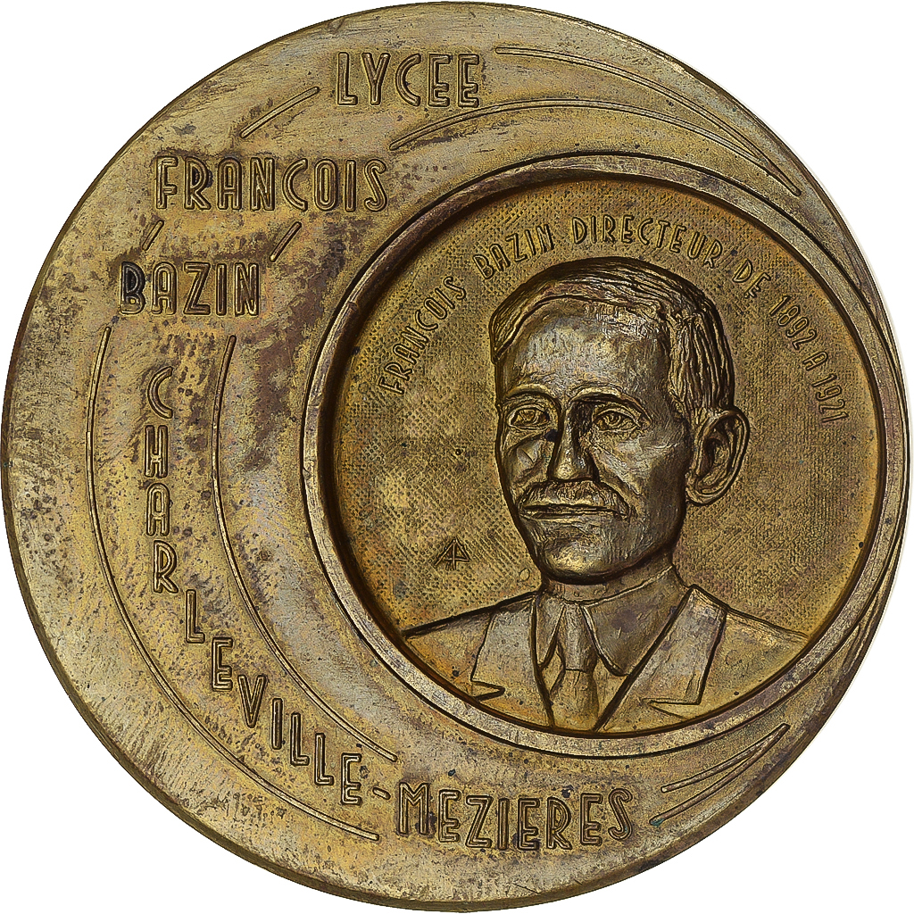 France, Medal, Education, Lycée François Bazin, Charleville-Mézières