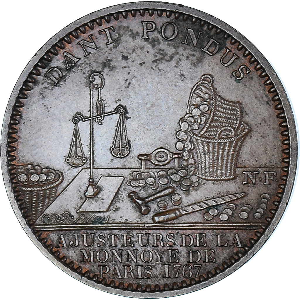 France, Token, Trades, Dant Pondus - Administration des Monnaies, Business &