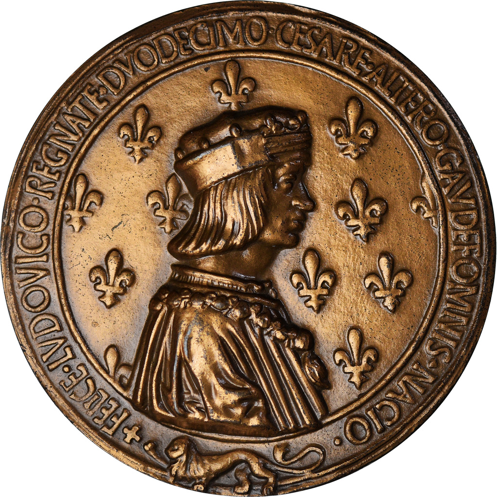France, Medal, Mariage du Roi Louis XII et Anne de Bretagne, History, 1981