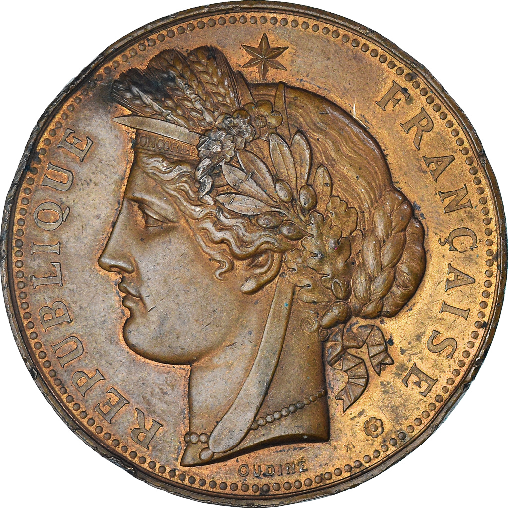 France, Medal, Exposition universelle de Paris, Sciences & Technologies, 1889