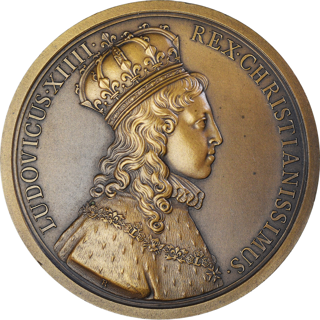France, Medal, VIlle de Reims, Sacre de Louis XIV, History, XXth Century