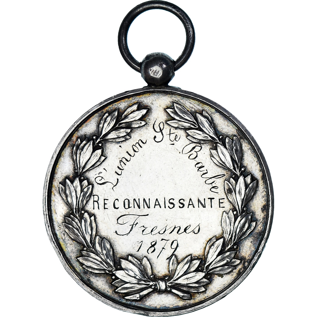 France, Medal, Republique Francaise - S'union Sainte Barbe - Reconnaissante -