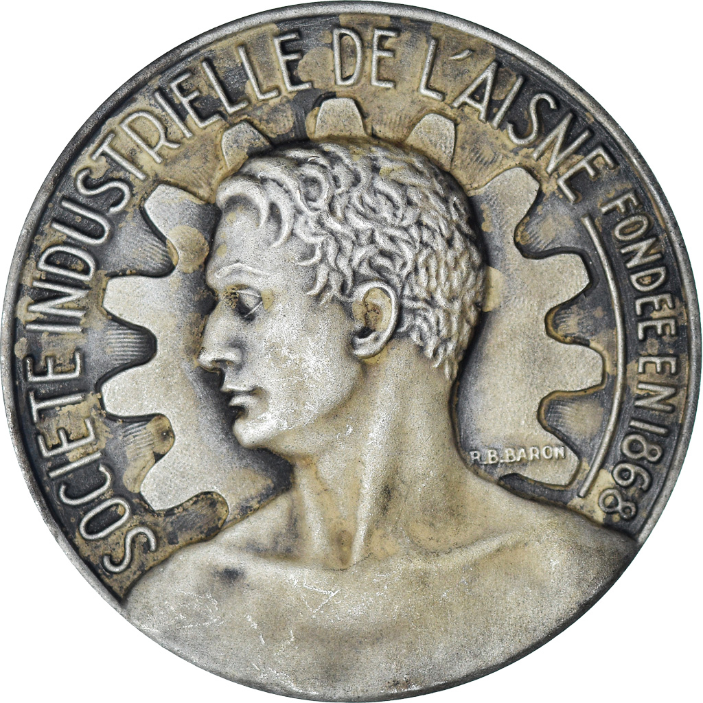 France, Medal, French Fifth Republic, Société industrielle et commerciale de