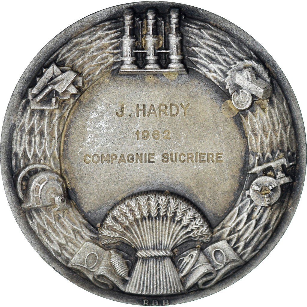 France, Medal, French Fifth Republic, Société industrielle et commerciale de