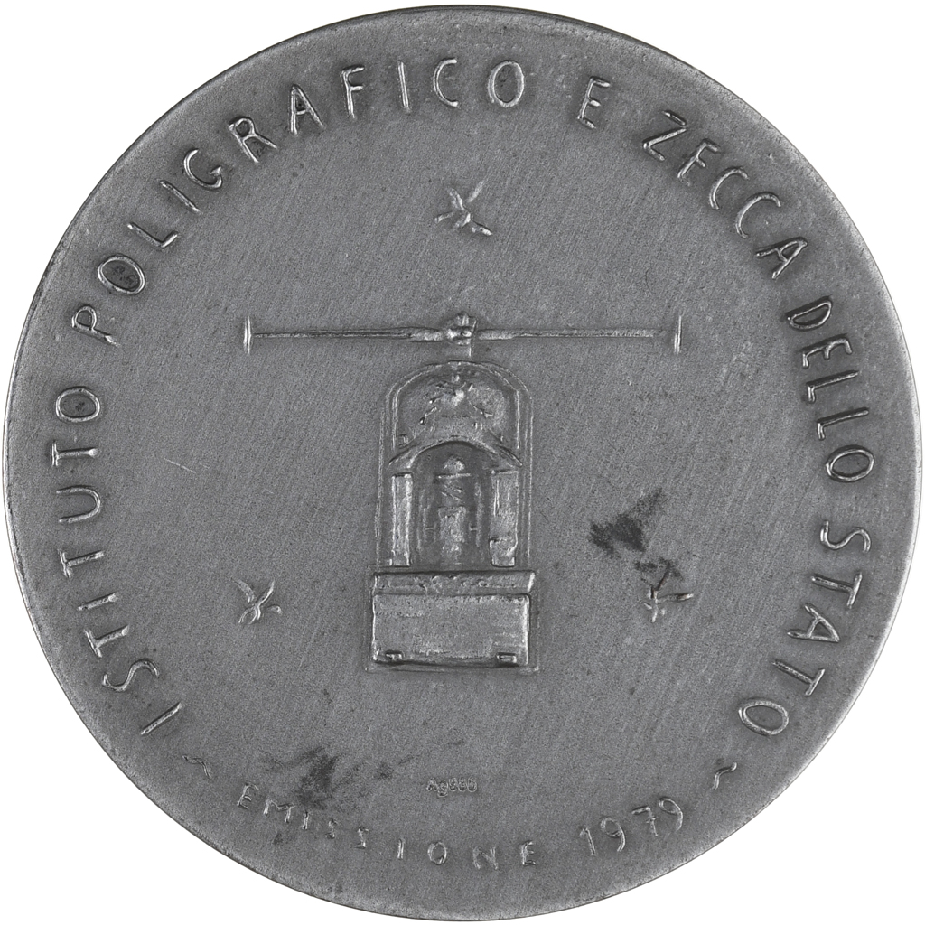 Italy, Medal, Primo Vere, 1979, Bino Bini, Italian mint an Poligraphic, 
