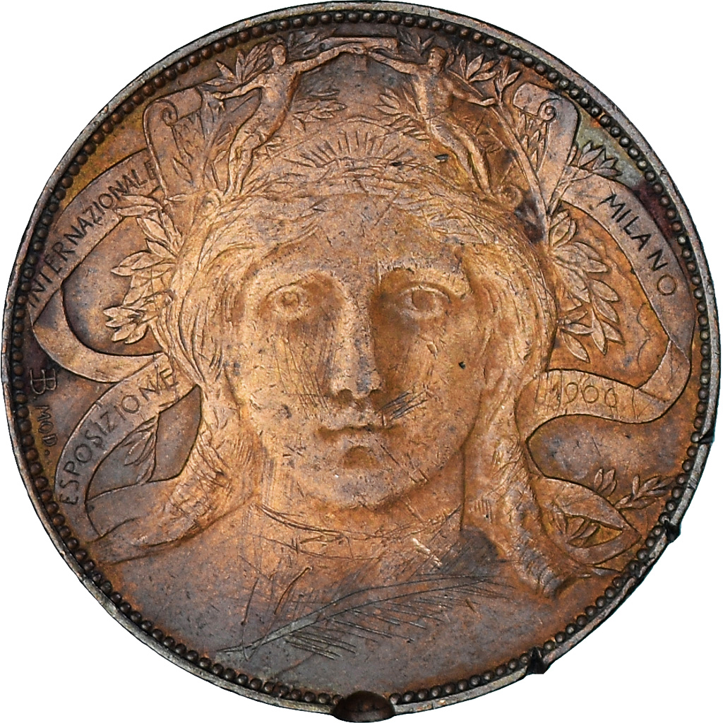 Italy, 20 Centesimi, 1906, , Bronze