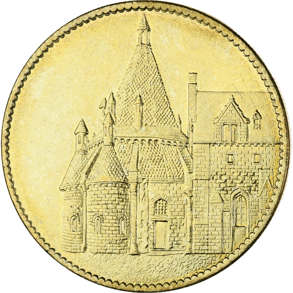 France, Token, Tourist Token, Fontevraud - Abbaye Royale n°1, Arts & Culture