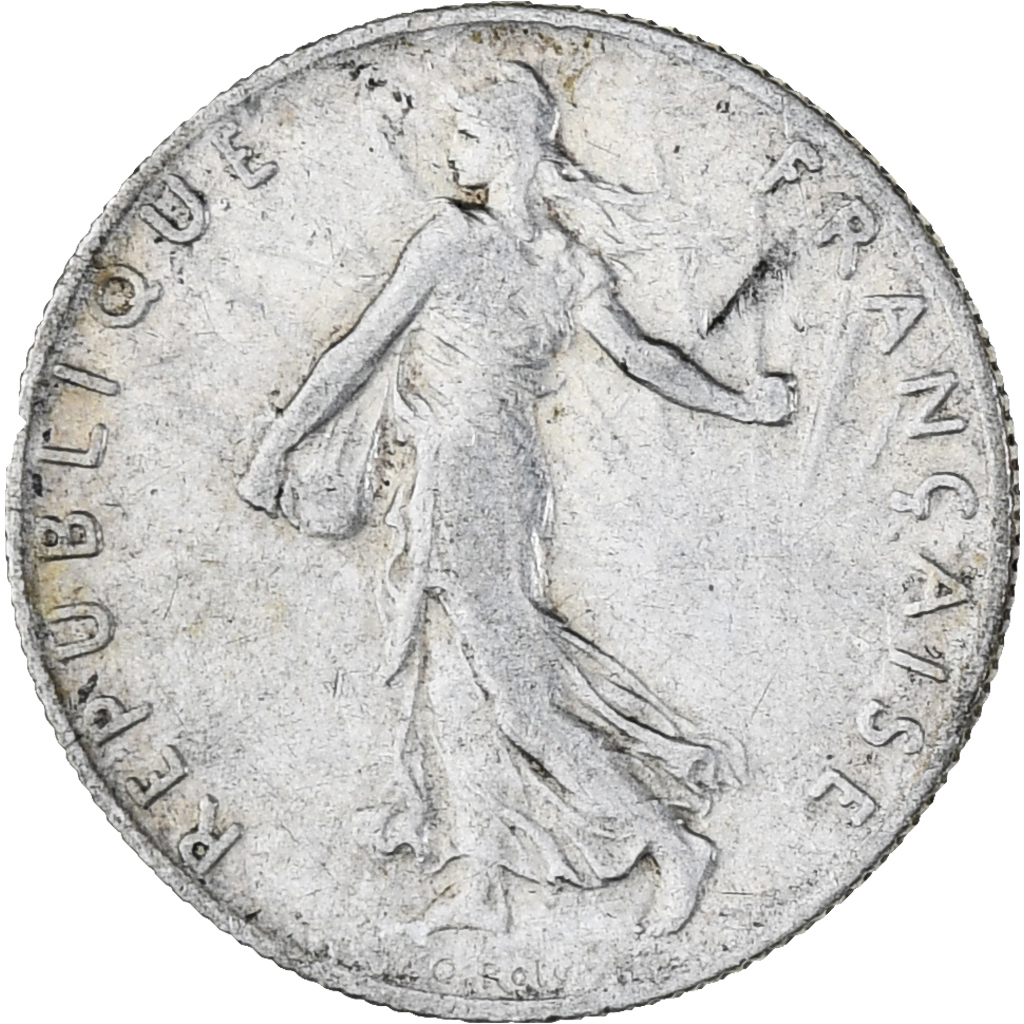 Coin, France, Semeuse, 50 Centimes, 1915, Paris, , Silver, KM:854