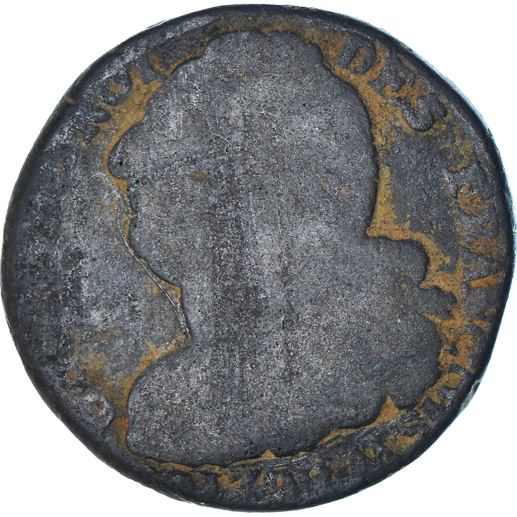 Coin, France, 2 Sols, , Copper