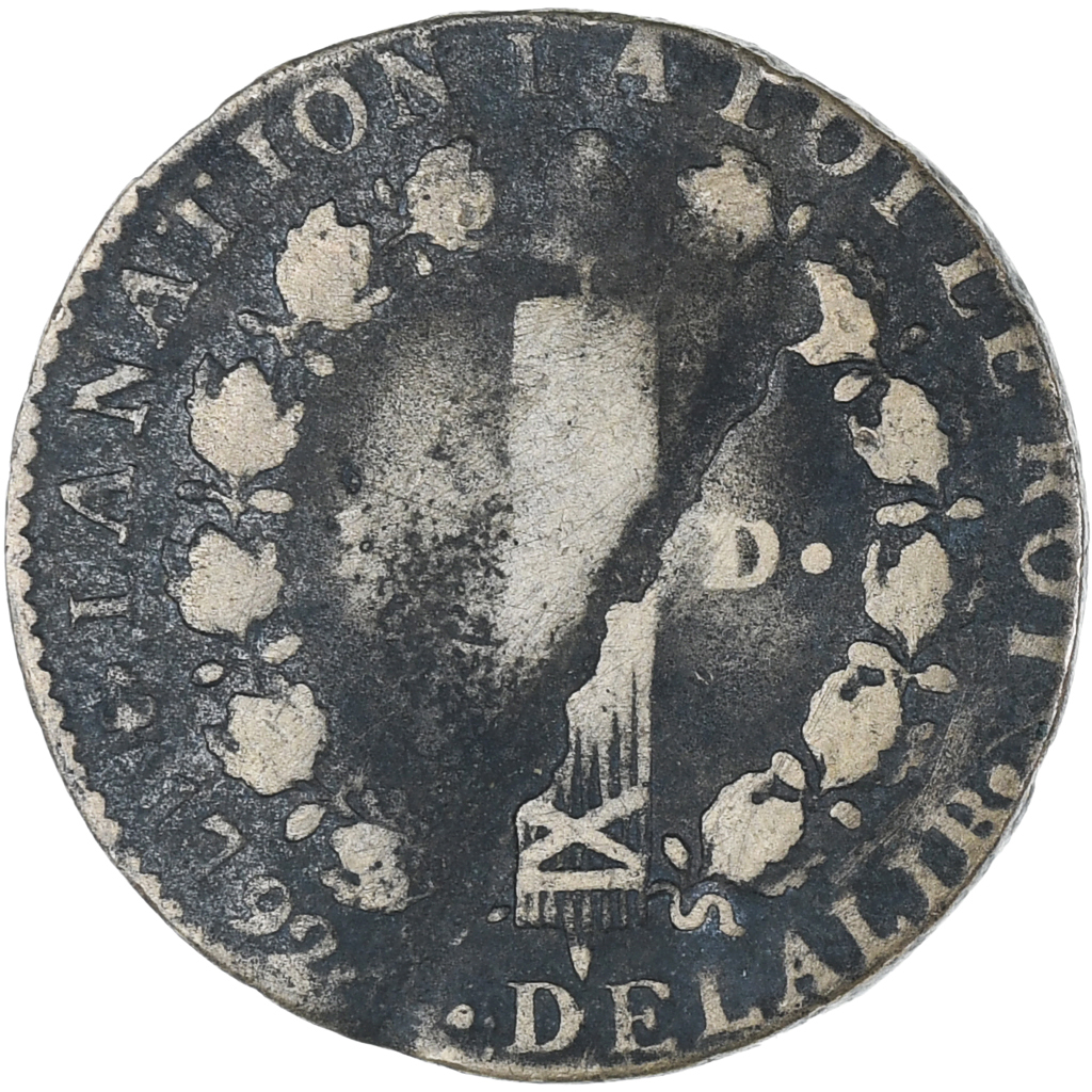 Coin, France, 12 deniers françois, 12 Deniers, 1792, Paris, , Bronze