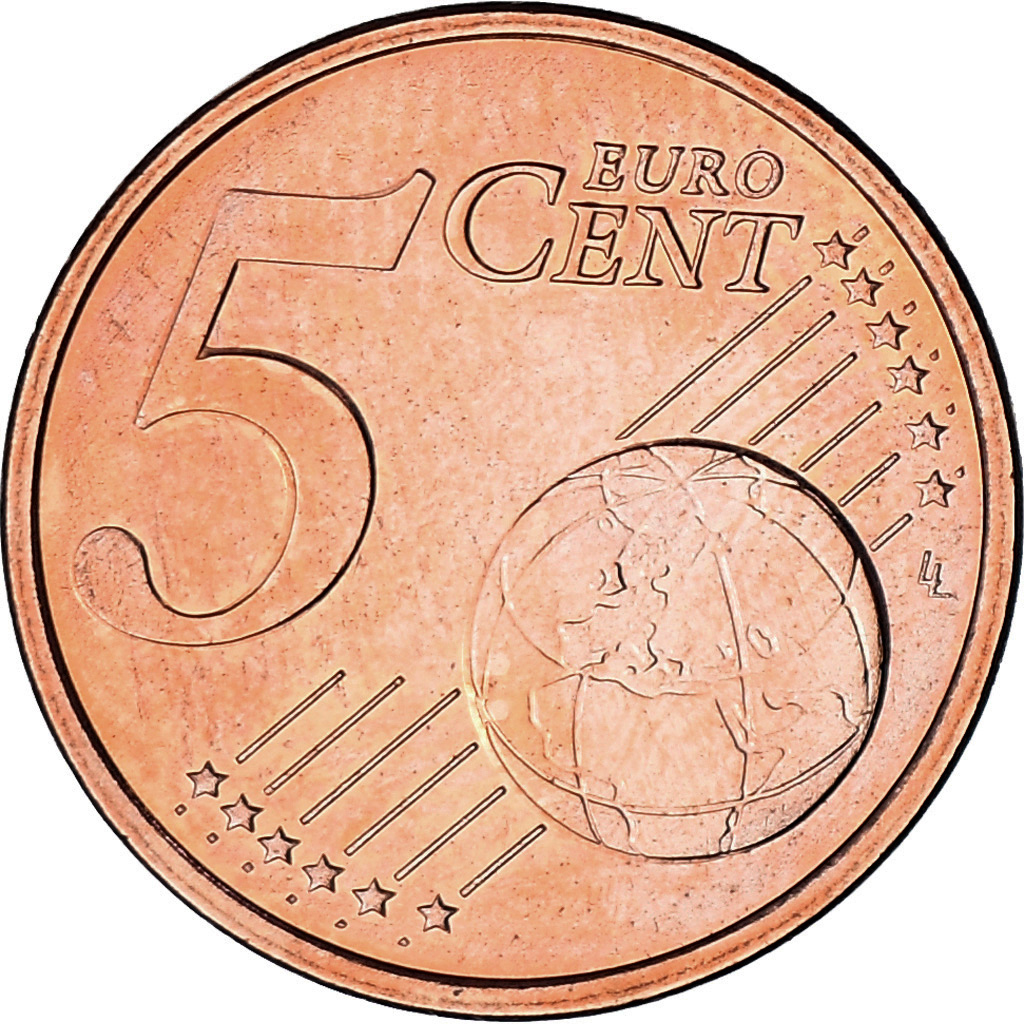 Malta, 5 Euro Cent, 2008, Paris, UNZ+, Copper Plated Steel, KM:127