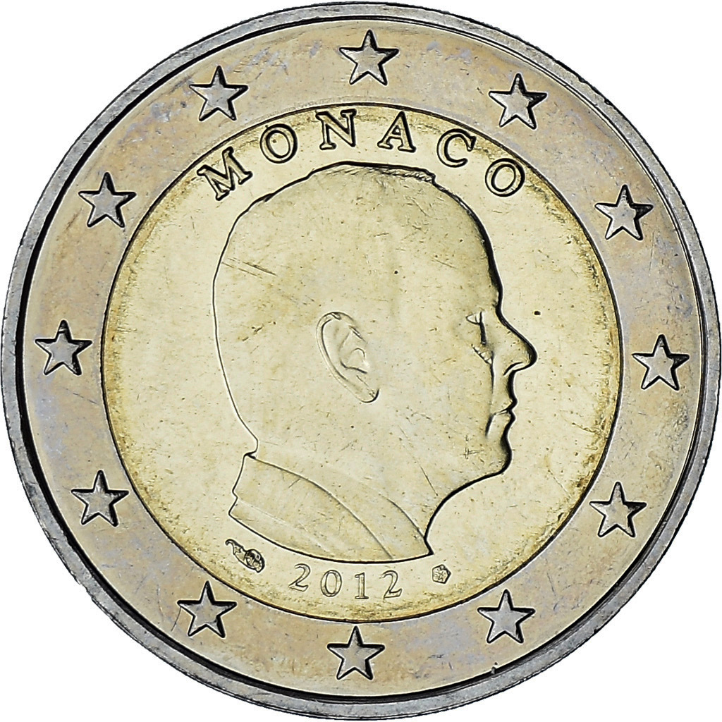 Monaco, Albert II, 2 Euro, 2012, Paris, , Bi-Metallic, KM:195