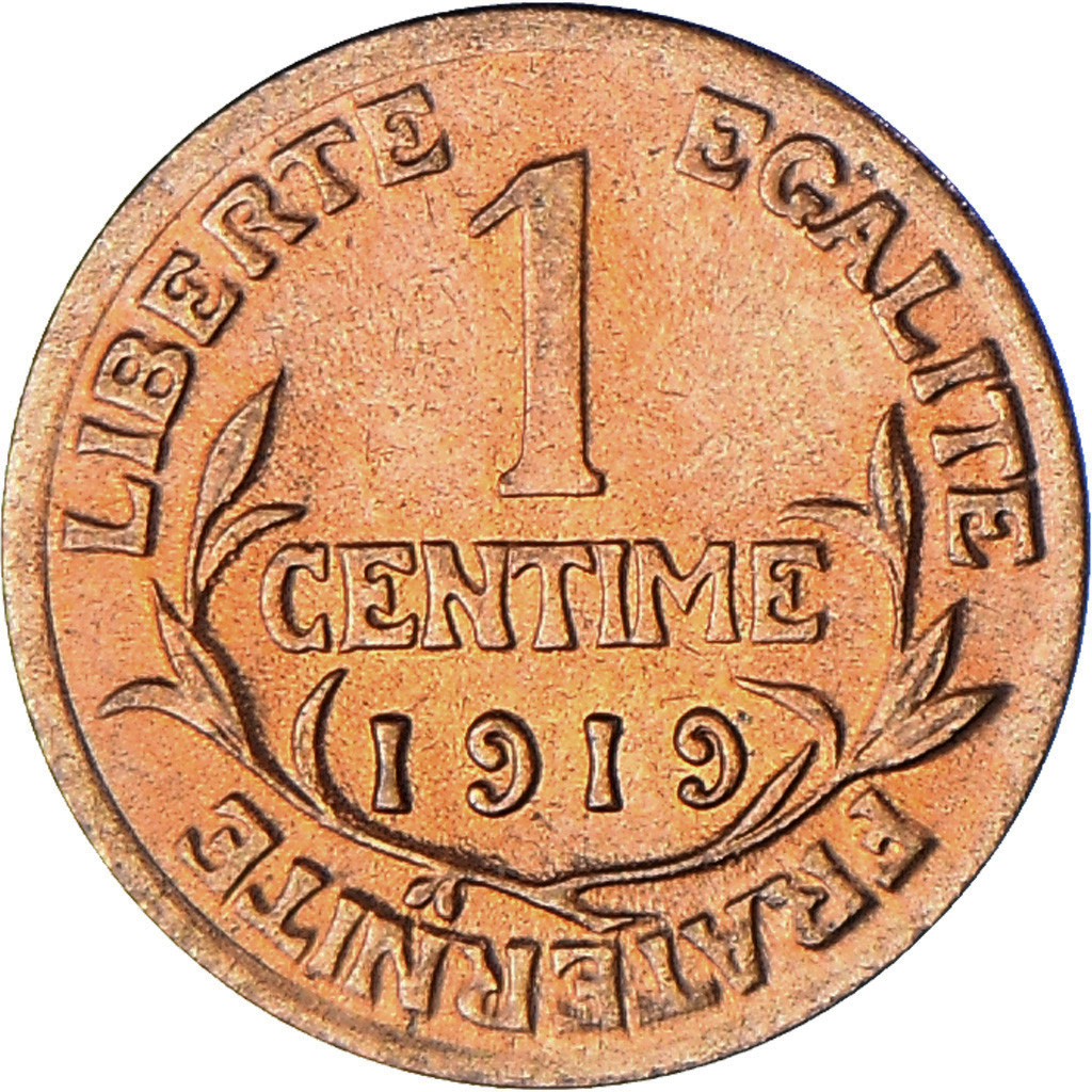 Coin, France, Dupuis, Centime, 1919, Paris, , Bronze, KM:840