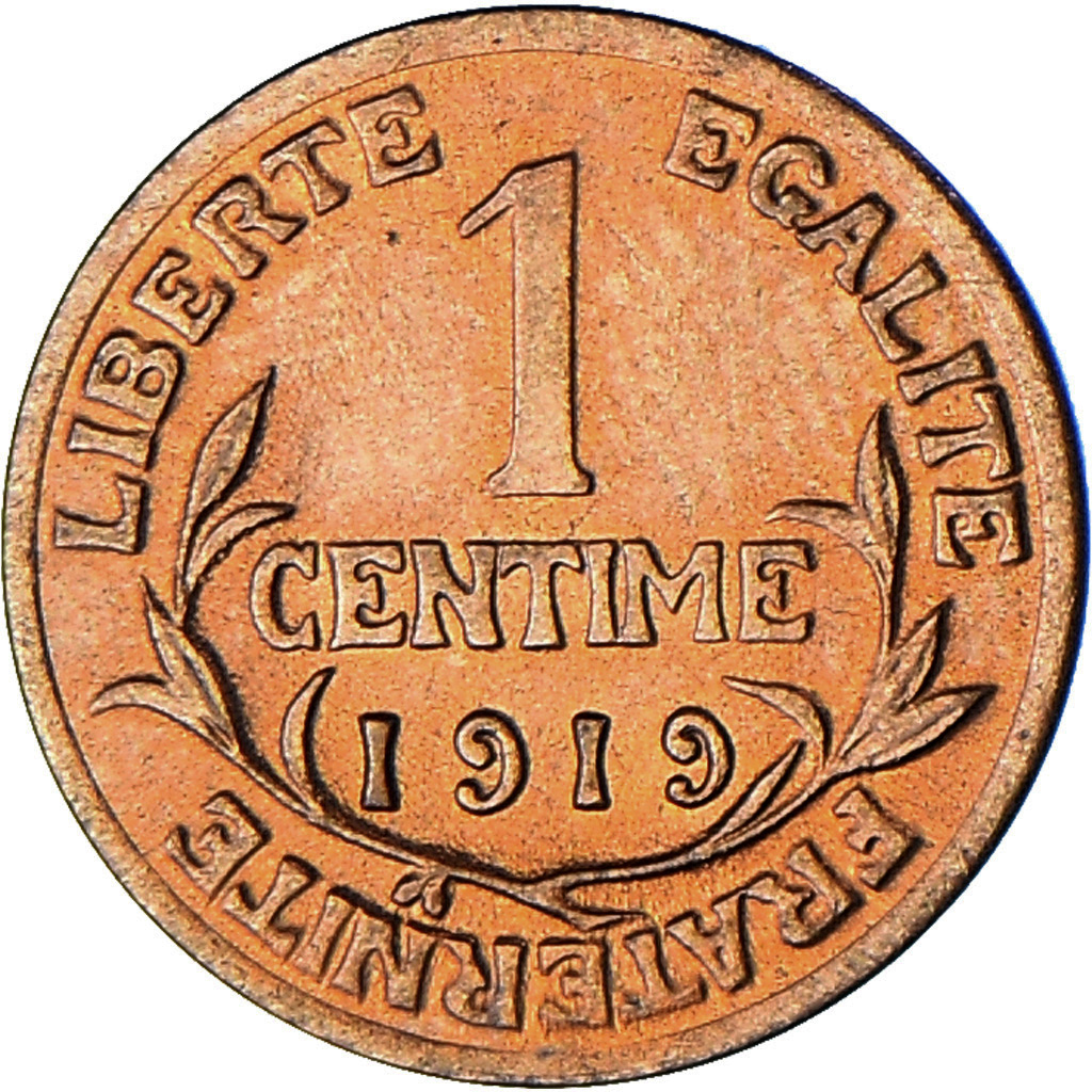 Coin, France, Dupuis, Centime, 1919, Paris, , Bronze, KM:840, Gadoury:90