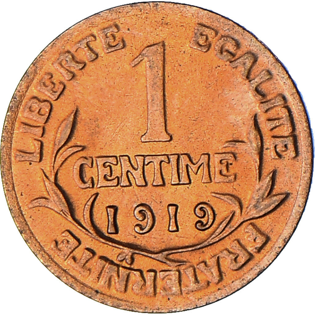 Coin, France, Dupuis, Centime, 1919, Paris, , Bronze, KM:840, Gadoury:90