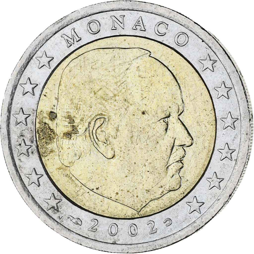Monaco, Rainier III, 2 Euro, 2002, Paris, , Bi-Metallic, KM:174