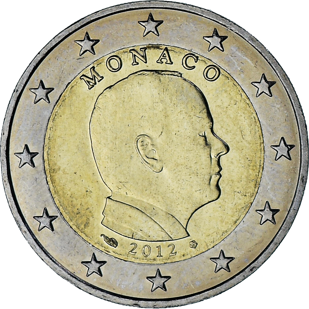 Monaco, Albert II, 2 Euro, 2012, Paris, , Bi-Metallic, Gadoury:MC196