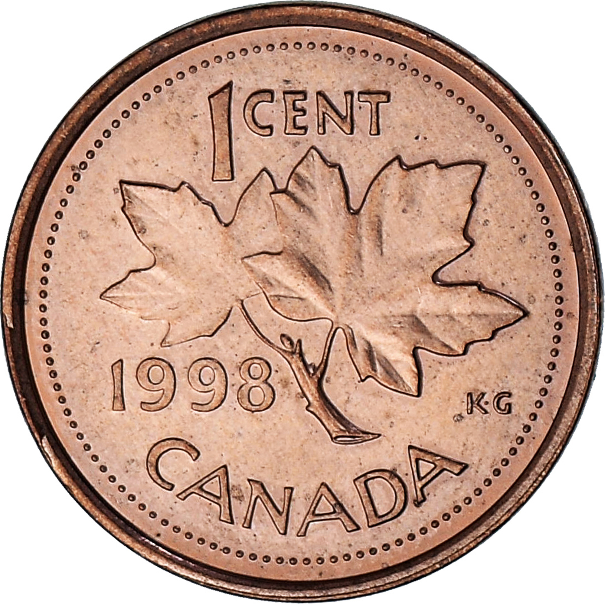 Canada, Elizabeth II, Cent, 1998, Royal Canadian Mint, Copper Plated Steel