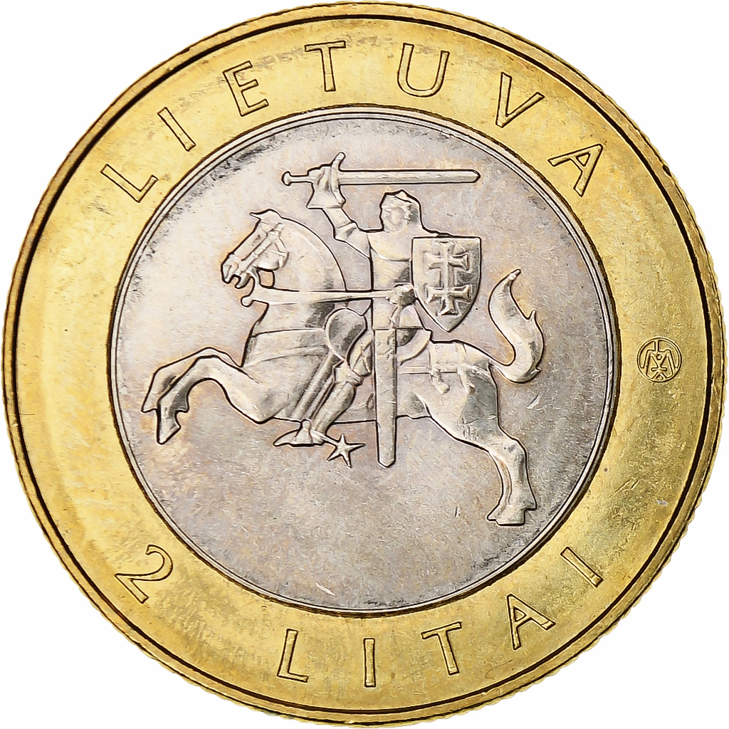 Lithuania, 2 Litai, 2013, Chêne de Stelmužė, BiMetallic, , KM112