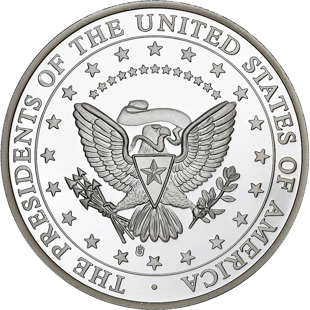 United States of America, Medal, Donald Trump, Copper-nickel, 