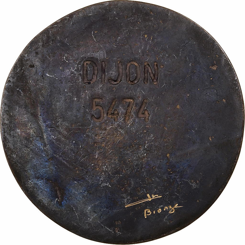 France, Medal, Sigillum - Dijon 5474, Bronze, 