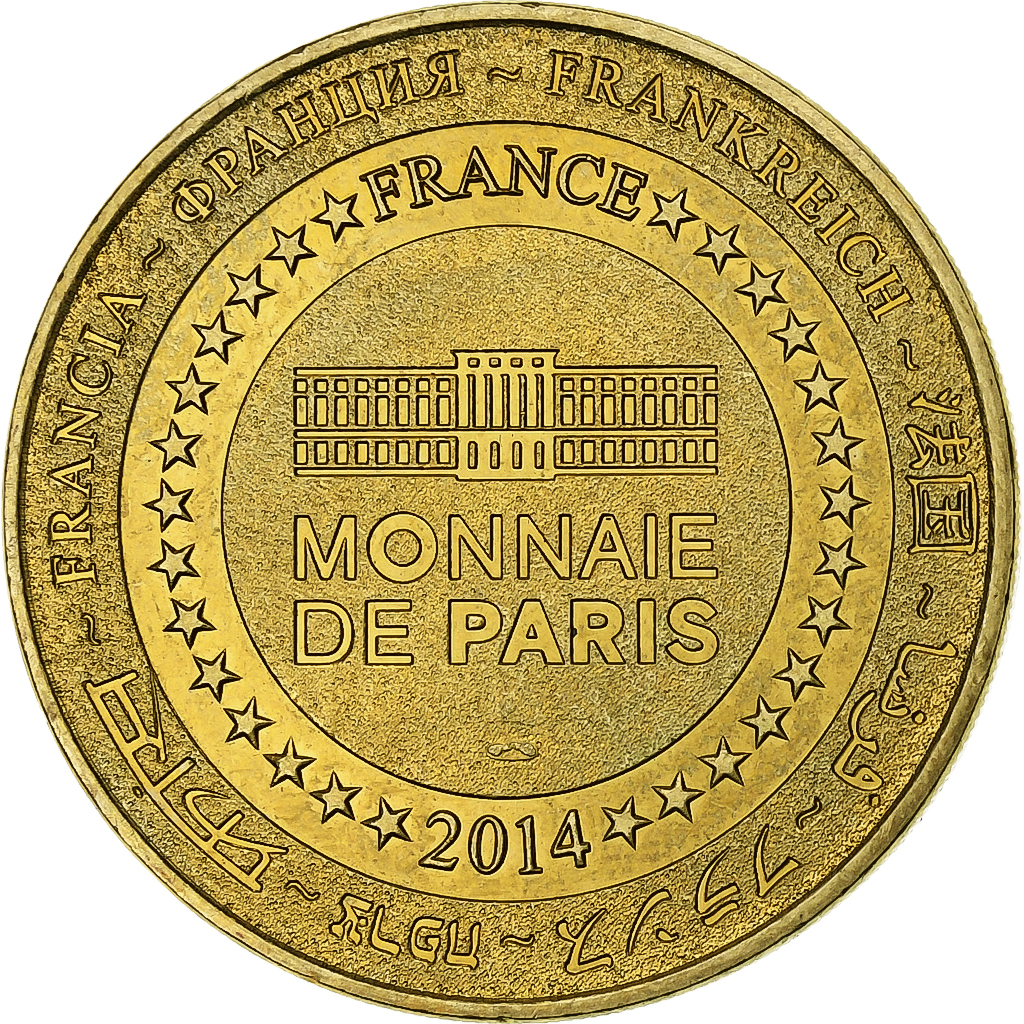 France, Token, Mémorial d'Omaha Beach, 2014, Copper-nickel Aluminium, MDP