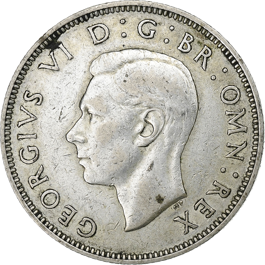 Great Britain, George VI, Florin, Two Shillings, 1941, Silver, , KM:855