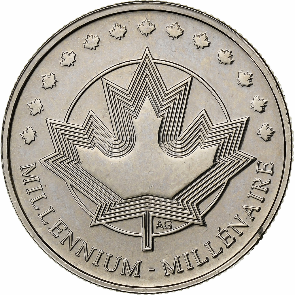 Canada, Elizabeth II, 25 Cents, 1999, Royal Canadian Mint, Nickel, 