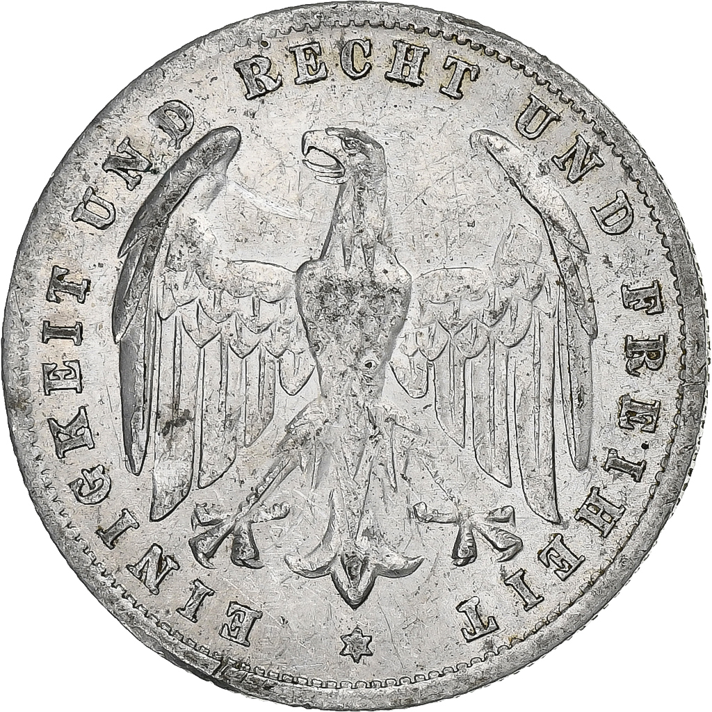 GERMANY, WEIMAR REPUBLIC, 500 Mark, 1923, Berlin, Aluminum, , KM:36