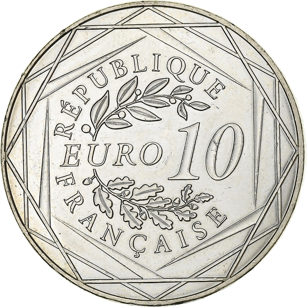 France, 10 Euro, Coq, 2015, Monnaie de Paris, Silver, , Gadoury:EU727
