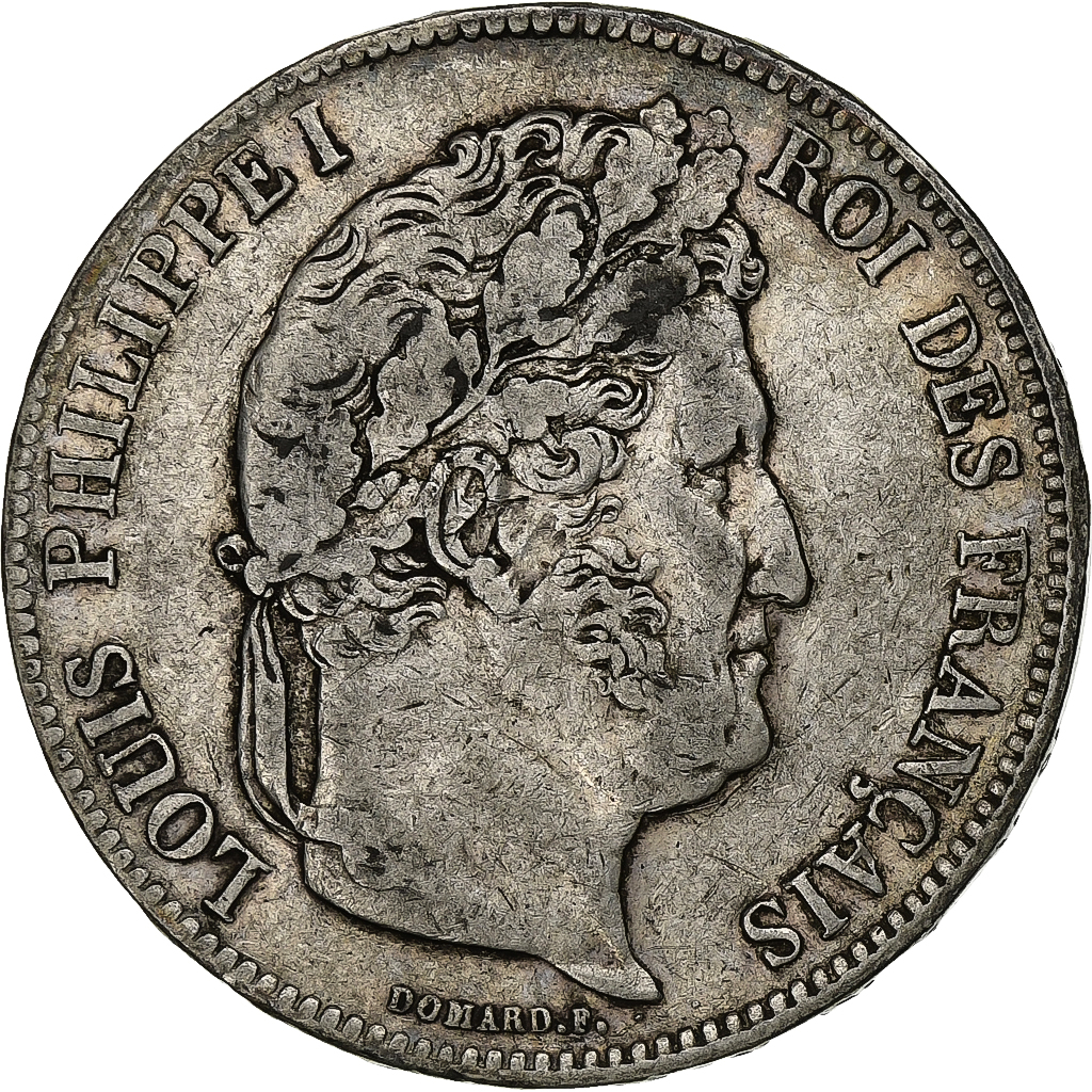 France, Louis-Philippe I, 5 Francs, 1838, Lille, Silver, , Gadoury:678