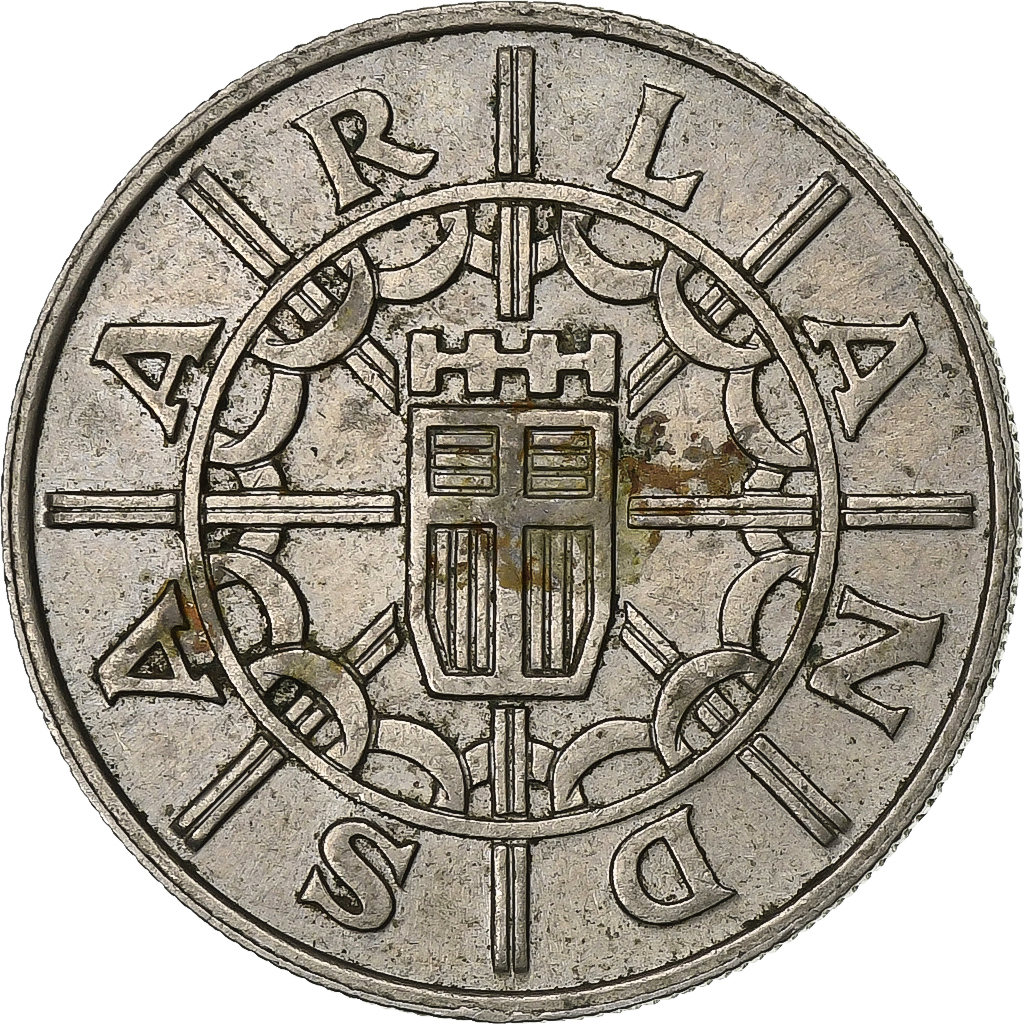 SAARLAND, 100 Franken, 1955, Paris, Copper-nickel, , KM:4