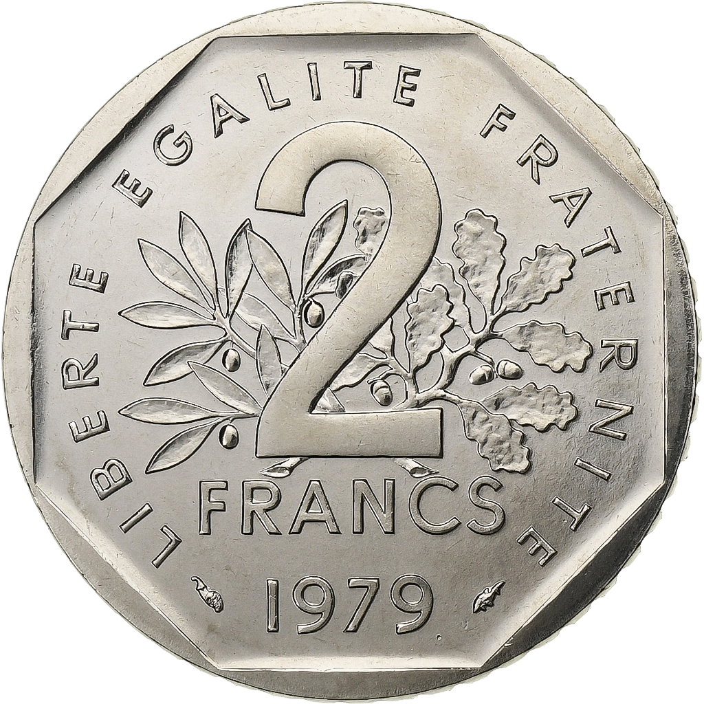 France, 2 Francs, Semeuse, 1979, Paris, Nickel, , Gadoury:547, KM:942.1