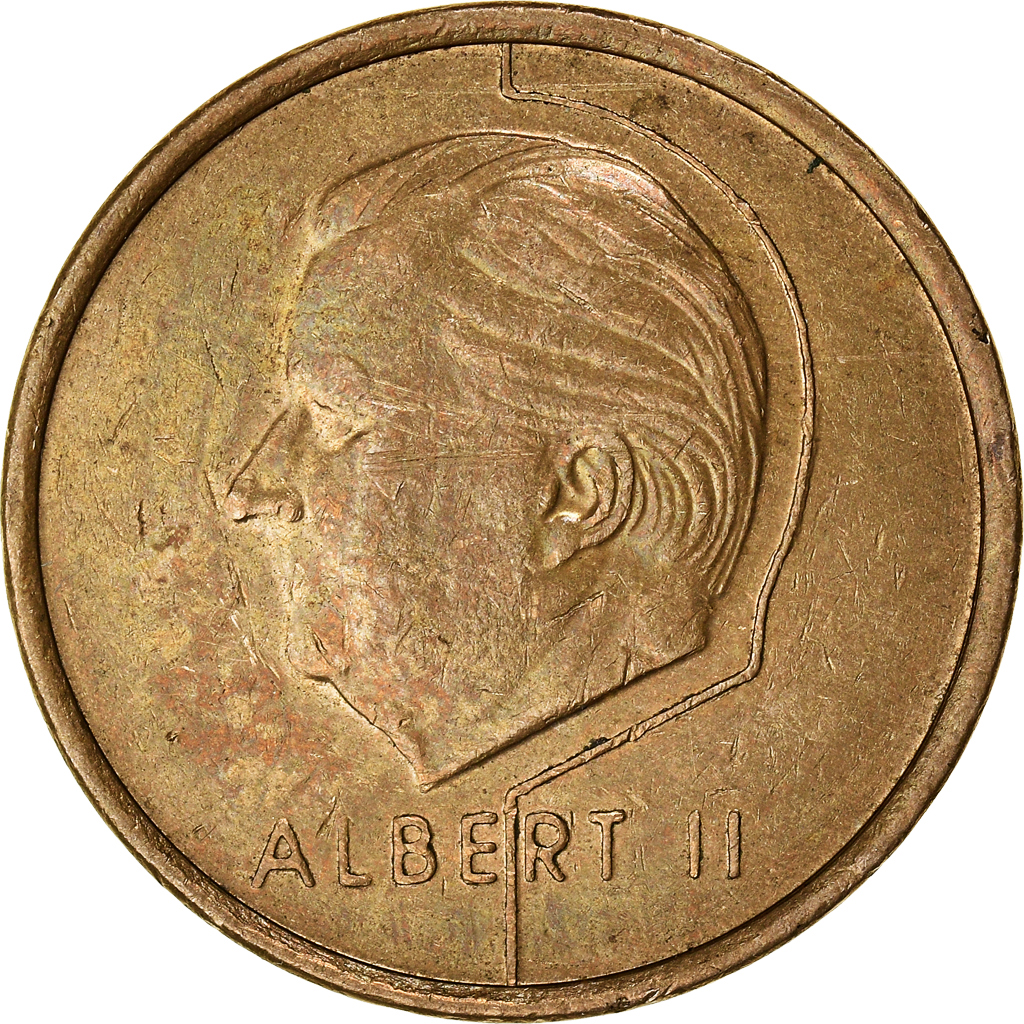 Coin, Belgium, Albert II, 20 Francs, 20 Frank, 1994, Brussels, 