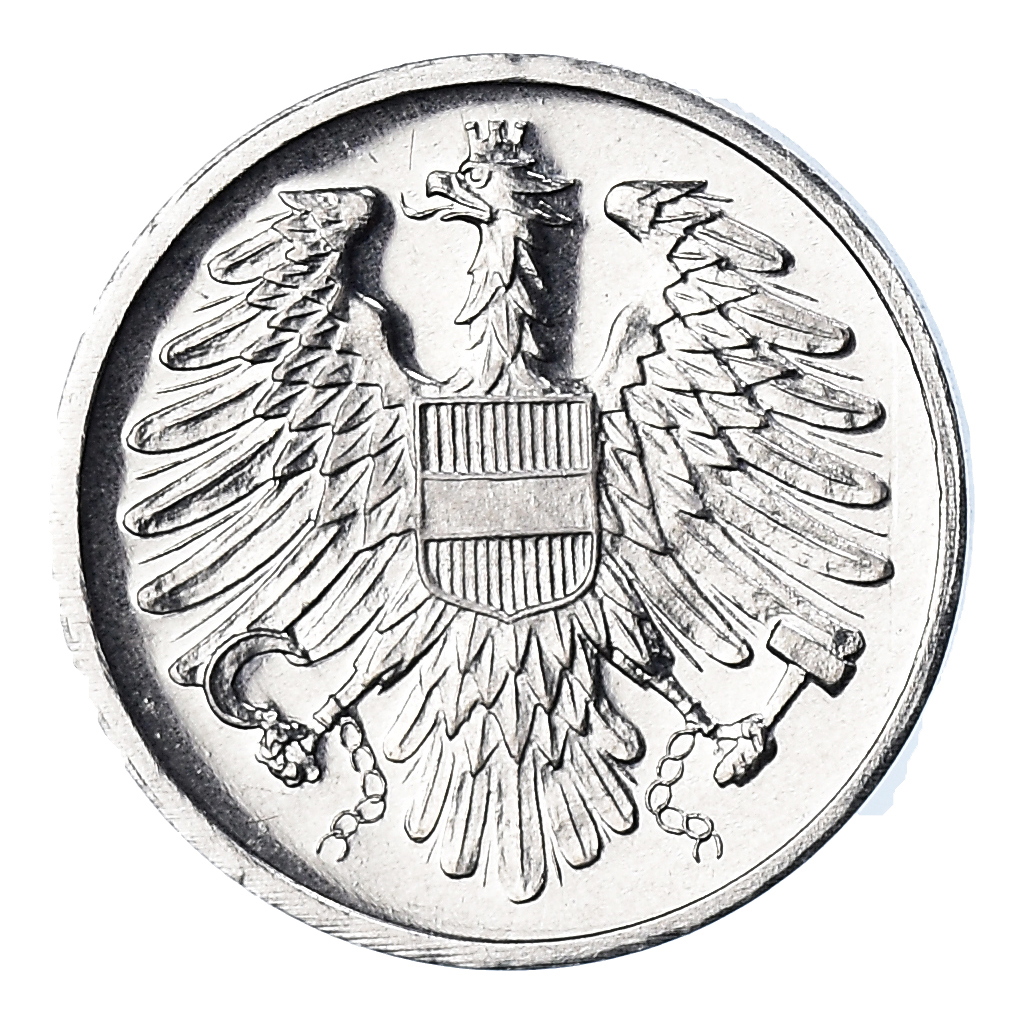 Moneda, Austria, 2 Groschen, 1973, FDC, FDC, Aluminio, KM:2876