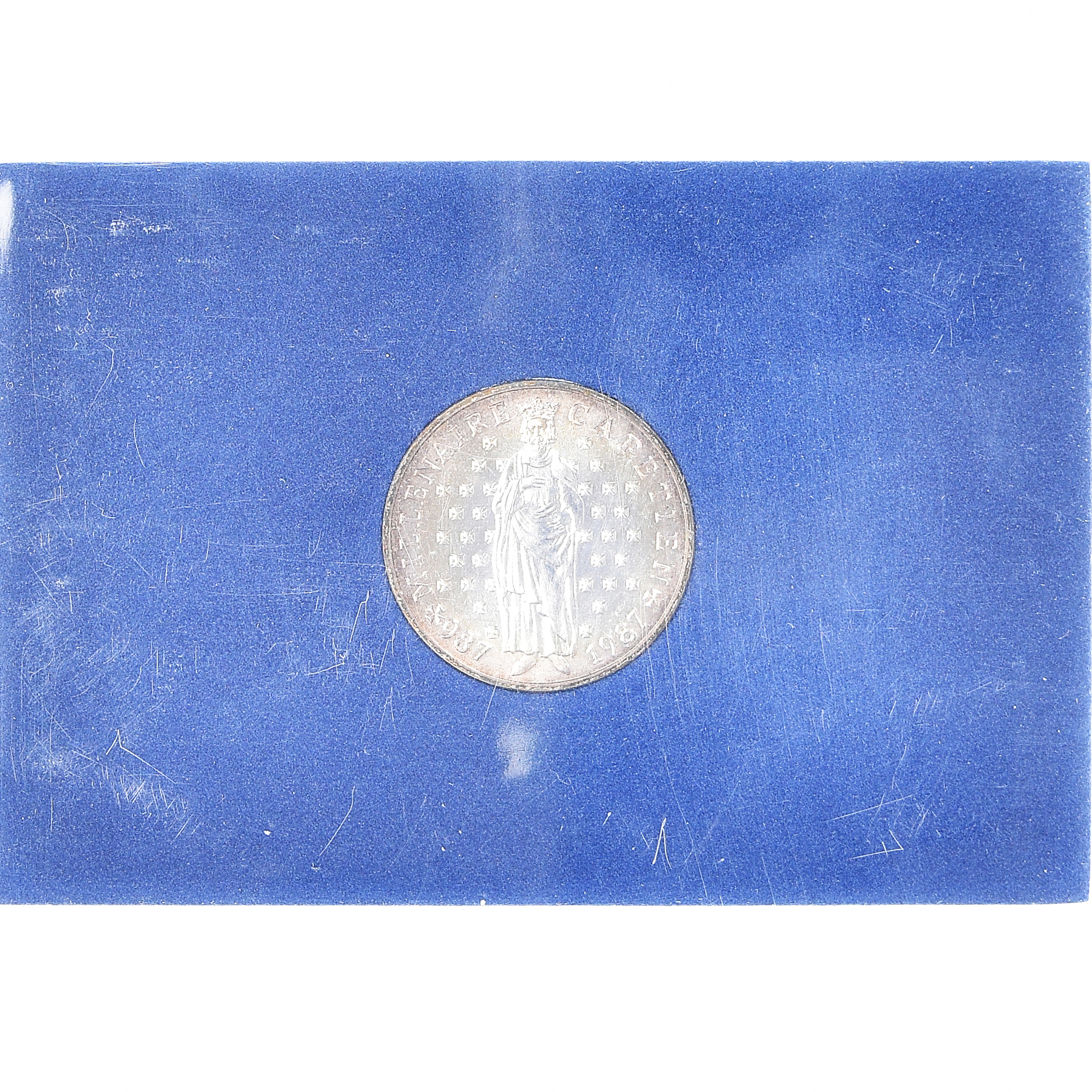 Coin, France, Millénaire Capétien, 10 Francs, 1987, BU, , Silver