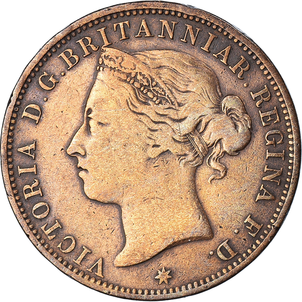 Coin, Jersey, Victoria, 1/12 Shilling, 1881, , Bronze, KM:8
