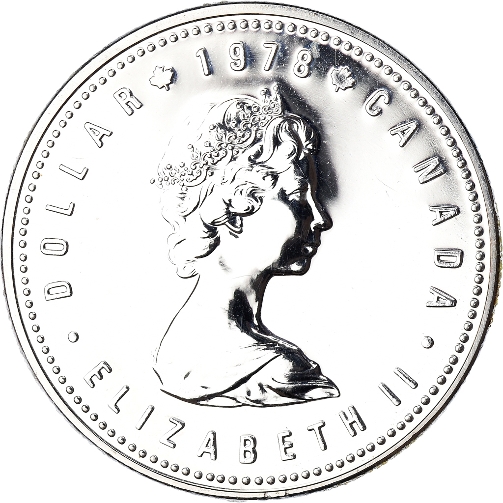 Coin, Canada, Elizabeth II, Dollar, 1978, Royal Canadian Mint, Ottawa, FDC