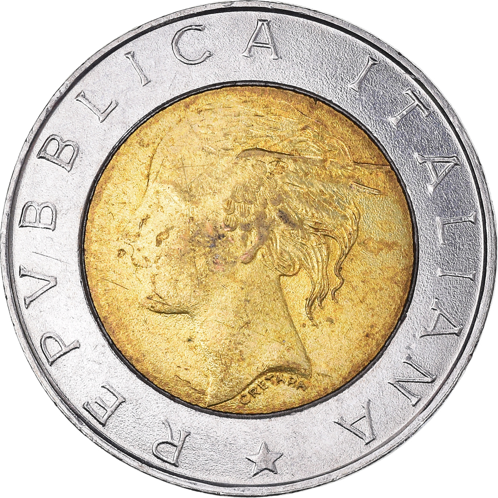 Coin, Italy, 500 Lire, 1997, Rome, , Bi-Metallic, KM:187