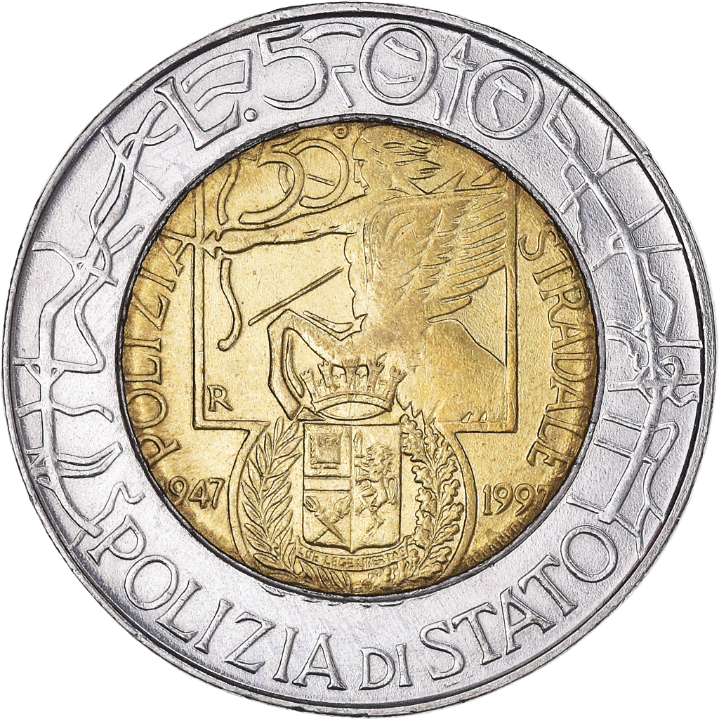 Coin, Italy, 500 Lire, 1997, Rome, , Bi-Metallic, KM:187