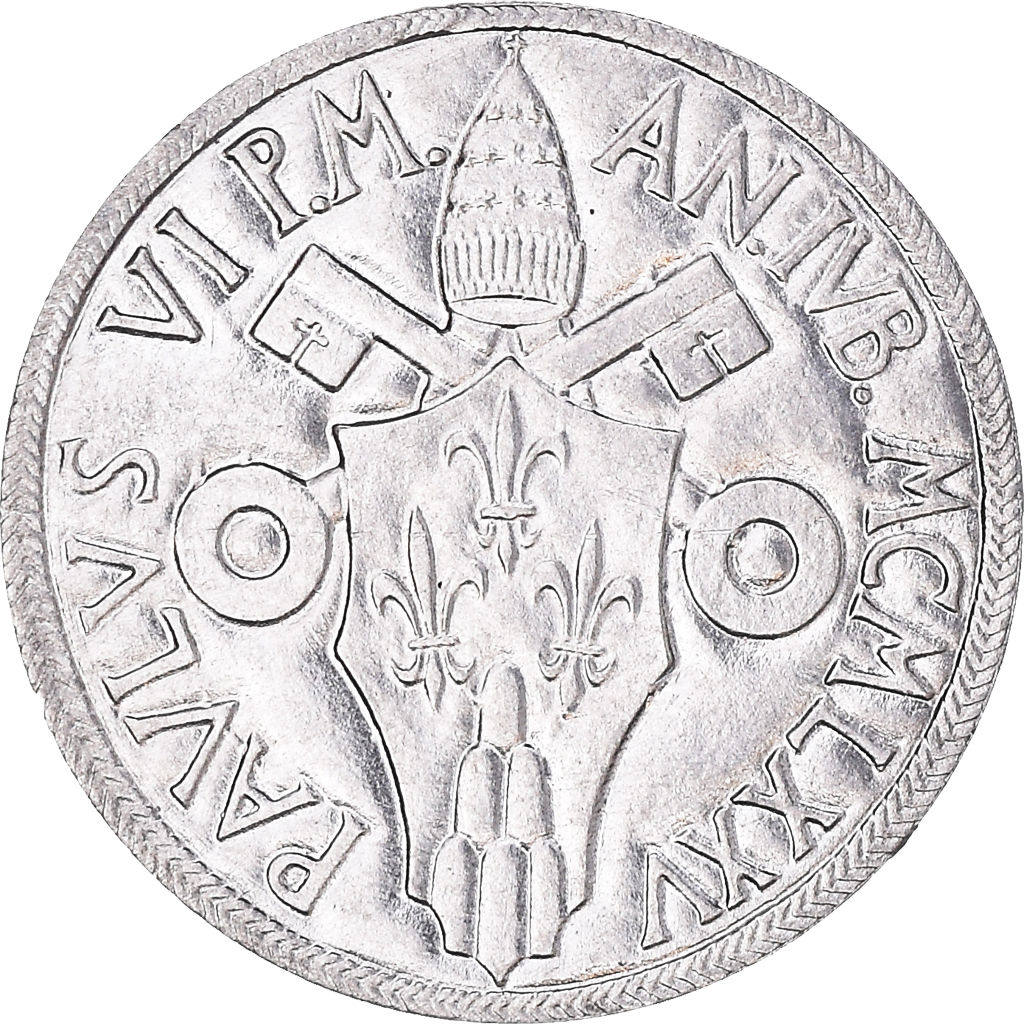 Coin, VATICAN CITY, Paul VI, Lira, 1975, , Aluminum, KM:124
