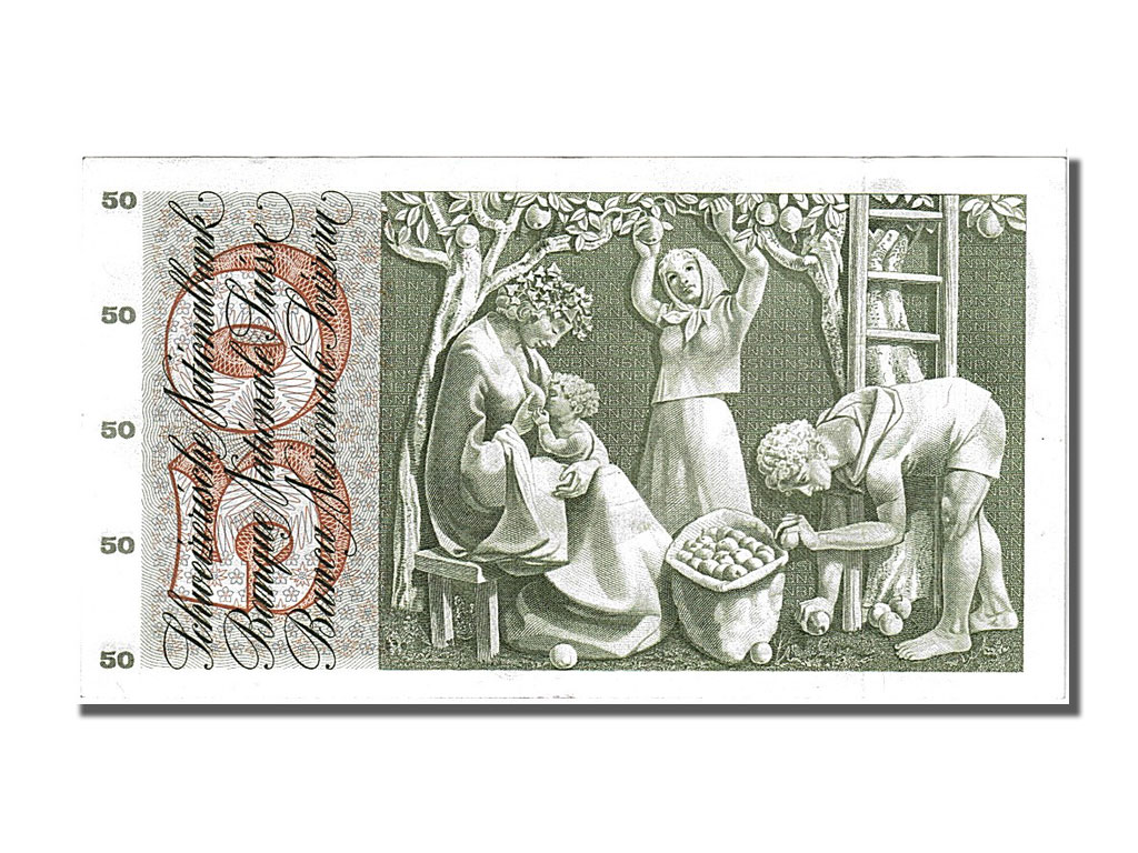 Banknote, Switzerland, 50 Franken, 1971, 1971-02-10, UNC