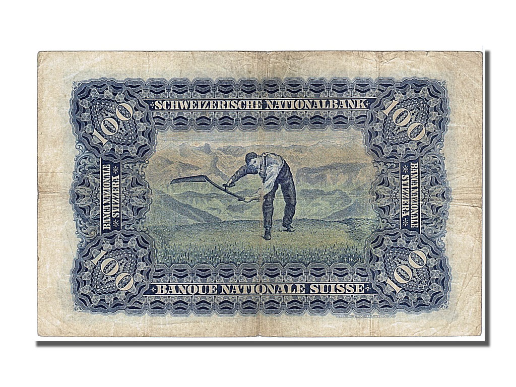 Banknote, Switzerland, 100 Franken, 1928, 1928-10-04, EF