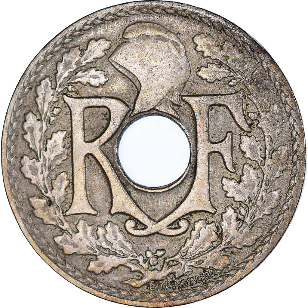 Coin, France, Lindauer, 25 Centimes, 1918, , Copper-nickel, KM:867a