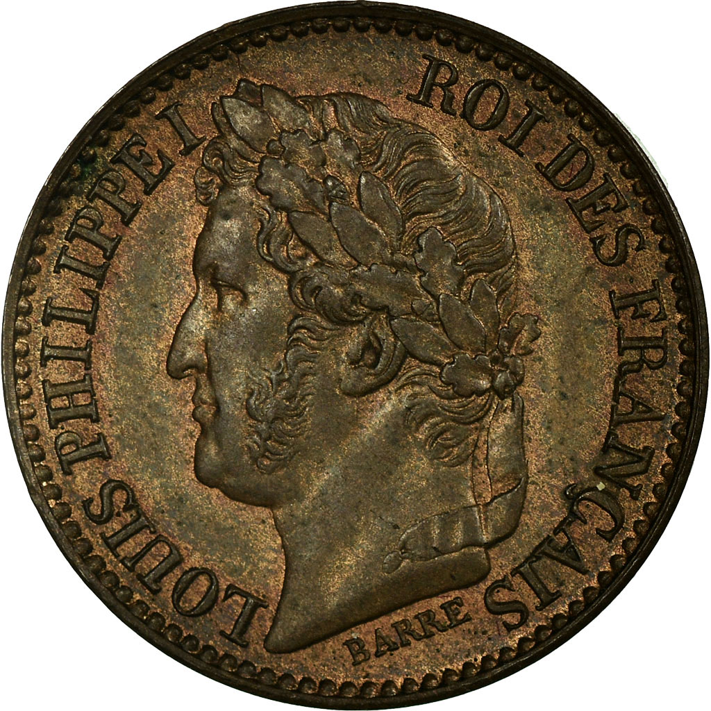 Coin, France, 1 Centime, 1843, Paris, , Bronze, Gadoury:80