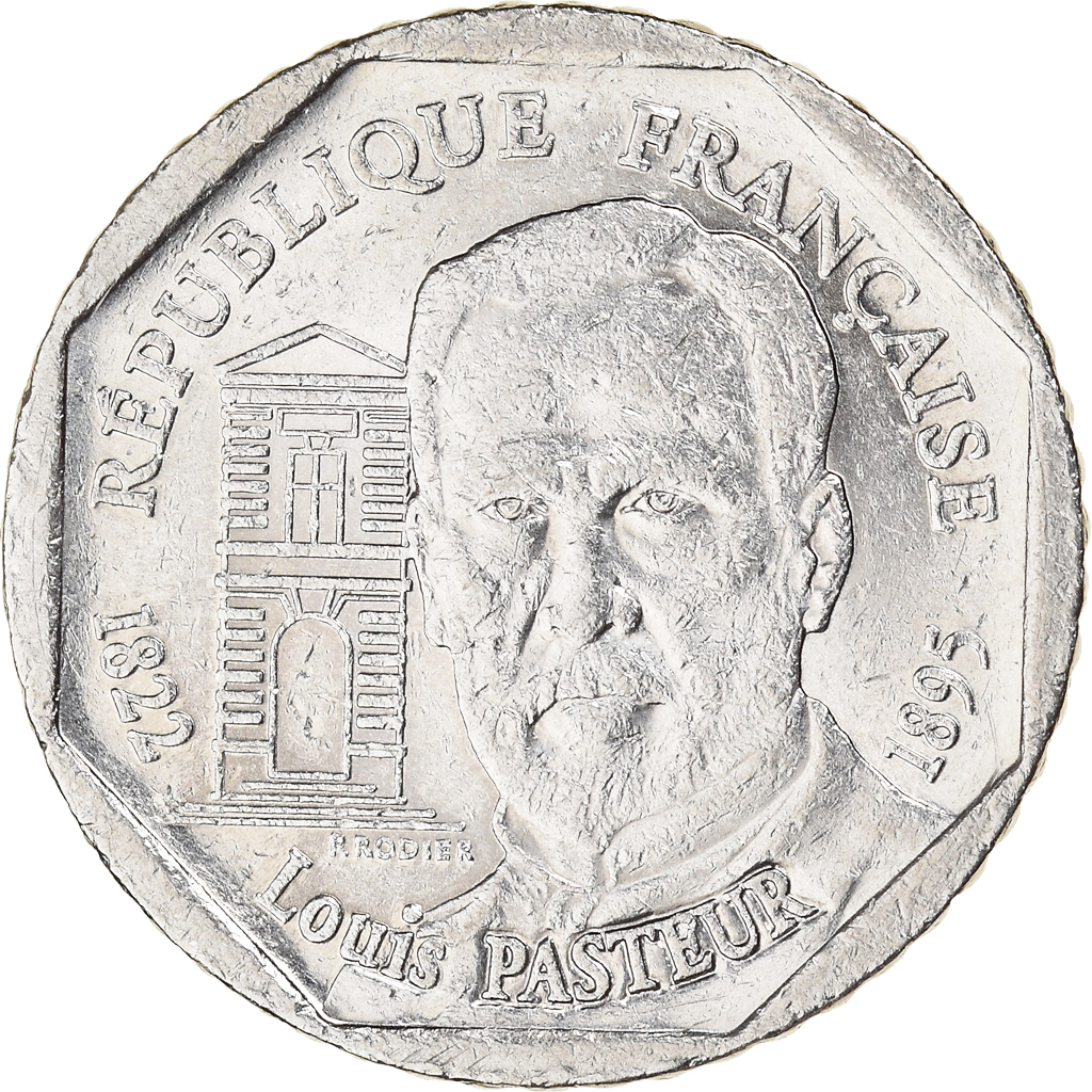 Coin, France, Pasteur, 2 Francs, 1995, , Nickel, KM:1119