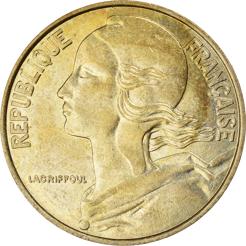 Coin, France, Marianne, 20 Centimes, 1995, Paris, , Aluminum-Bronze