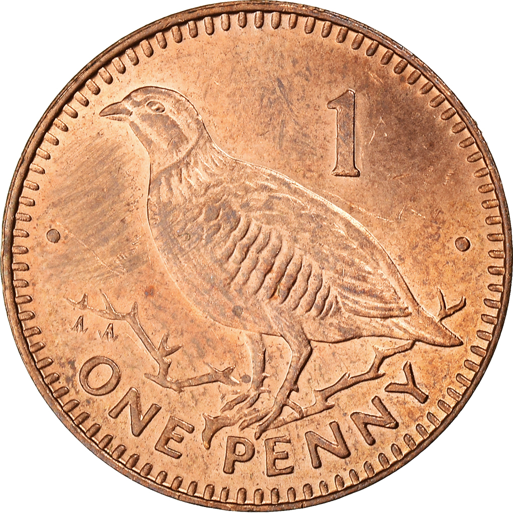 Coin, Gibraltar, Elizabeth II, Penny, 1992, , Bronze, KM:20