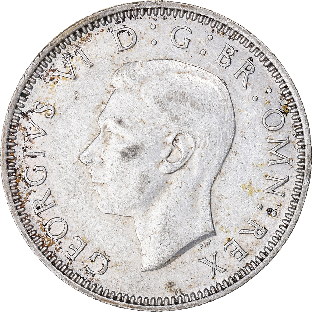 Coin, Great Britain, George VI, Shilling, 1945, , Silver, KM:854